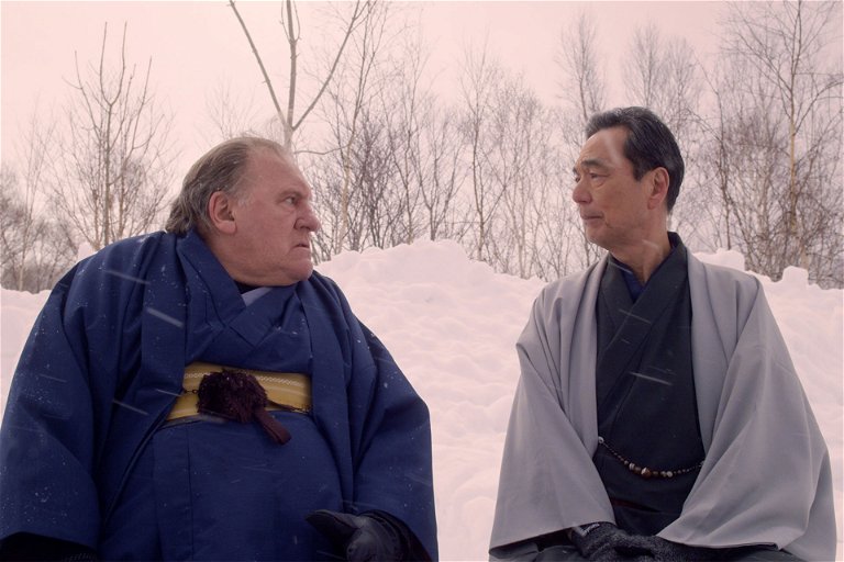 Ein französischer Koch im Kimono: Bei ihrer erneuten Begegnung müssen Gabriel (Gérard Depardieu) und Tetsuichi Morita (Kyozo Nagatsuka) einige kulturelle Hürden überwinden.