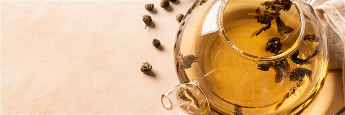 Oolong Tees lassen sich bis zu fünfmal aufgießen und jeder Aufguss hat ein anderes Aroma. 