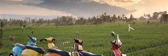 Scooters on Bali
