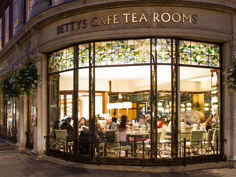 Betty's Cafe and Tea Rooms in York, UK