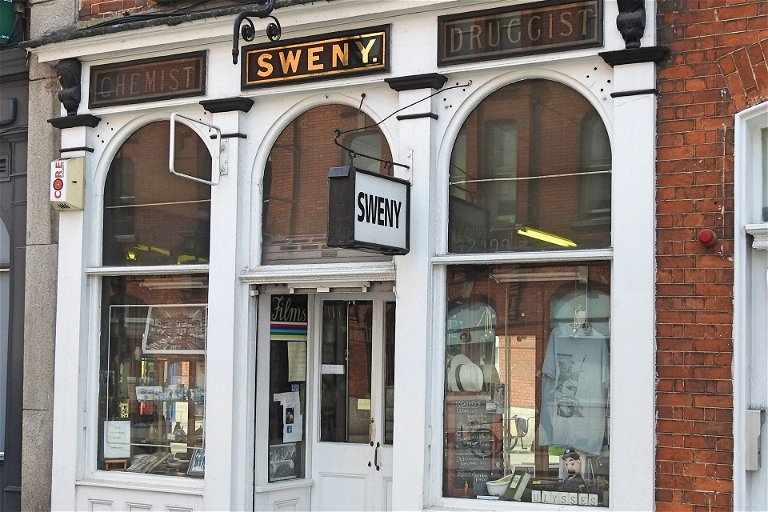 Sweny's chemist, the Dublin pharmacy featured in James Joyce's Ulysses