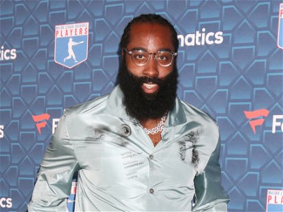 LOS ANGELES - JUL 18:  James Harden at the MLBPA x Fanatics "Players Party" at City Market Social House on July 18, 2022 in Los Angeles, CA