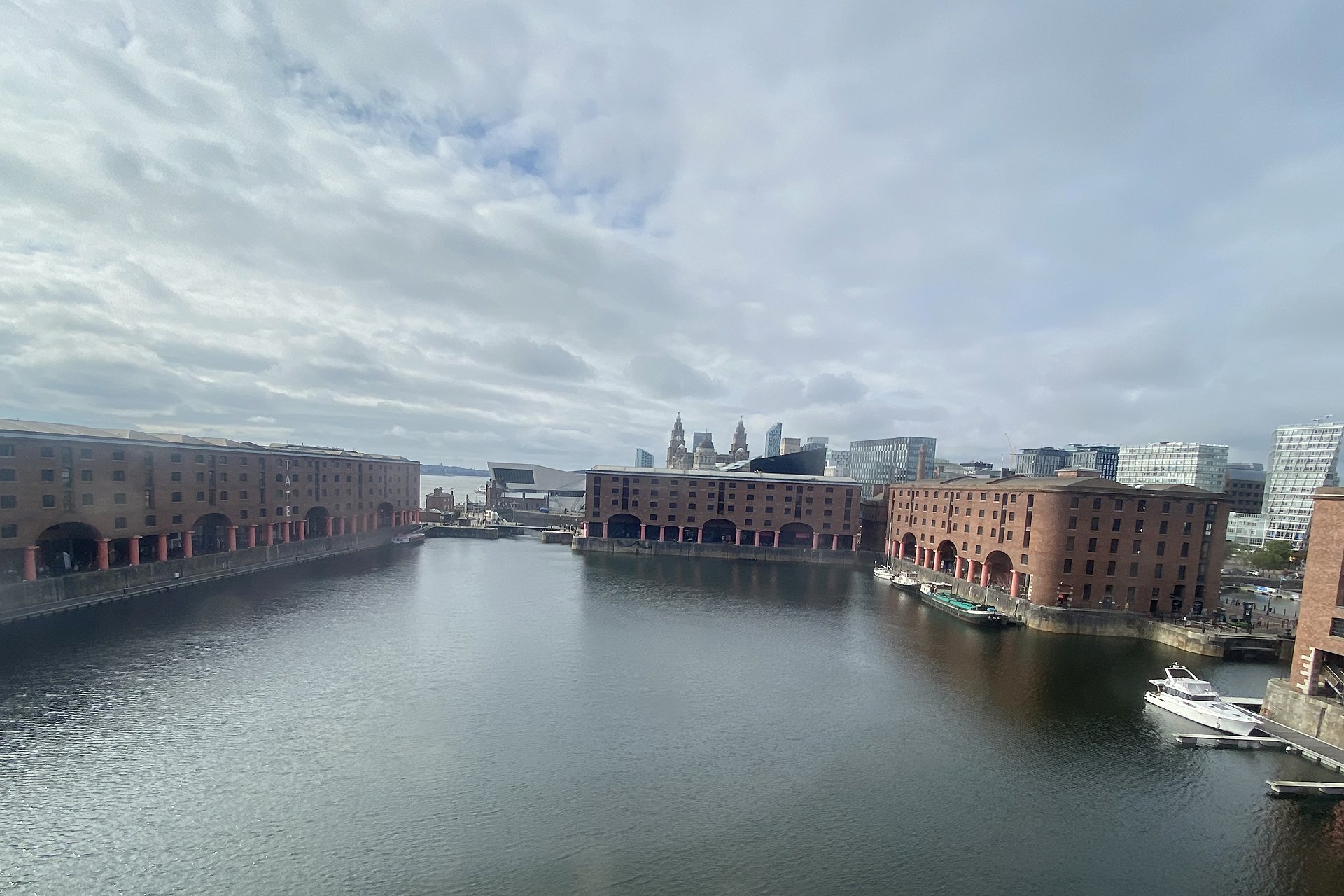 View from the Holiday Inn over Royal Albert Docks
