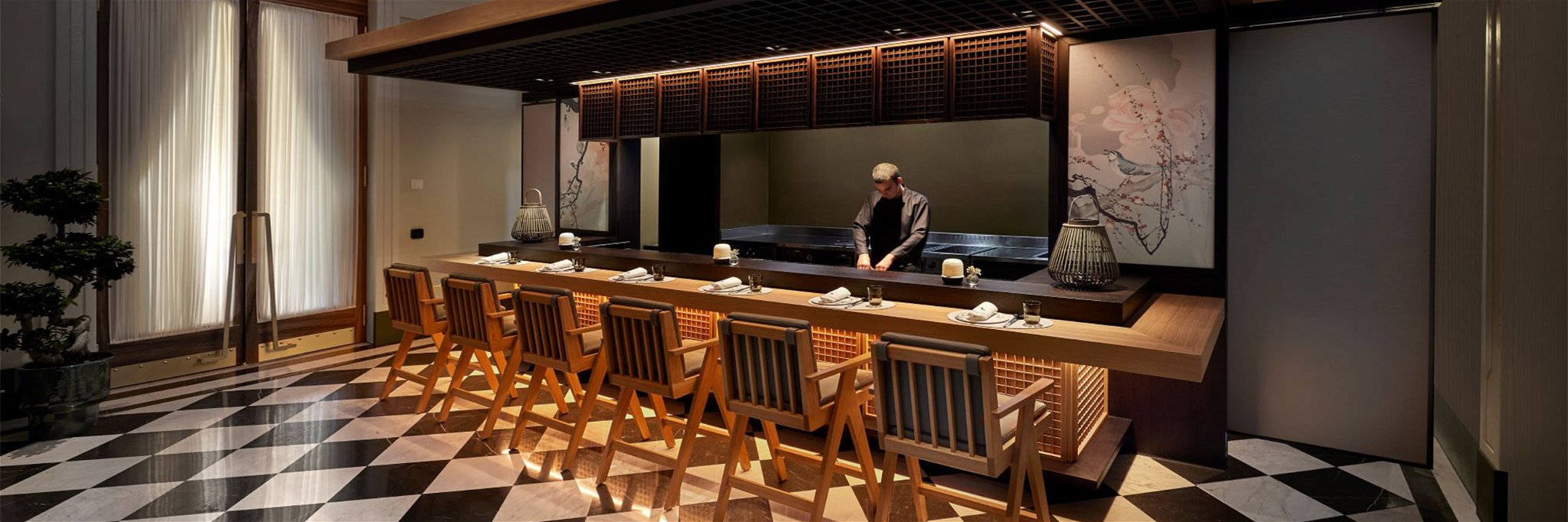 Das neue «Minamo» bietet eine exklusive japanische Fine Dining-Experience.