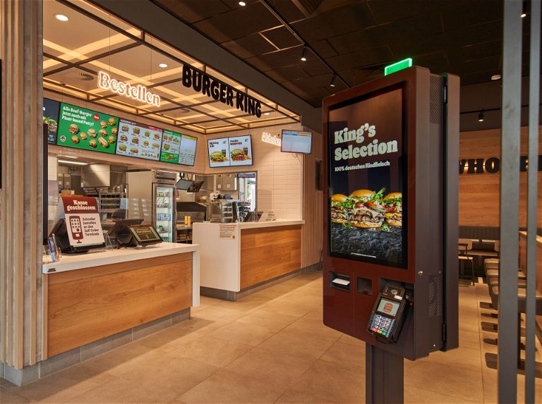 Neue Burger-Kreationen kommen in fünf bis zehn wechselnden Burger-King-Filialen ins Angebot und werden dort unter Realbedingungen getestet.