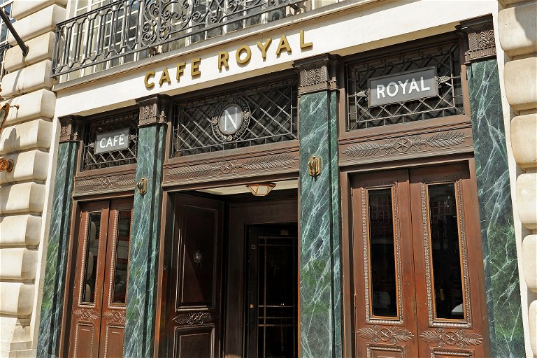 Hotel Café Royal, London.
