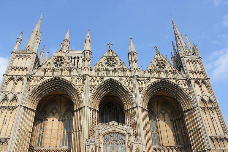 Peterboroough Cathedral.