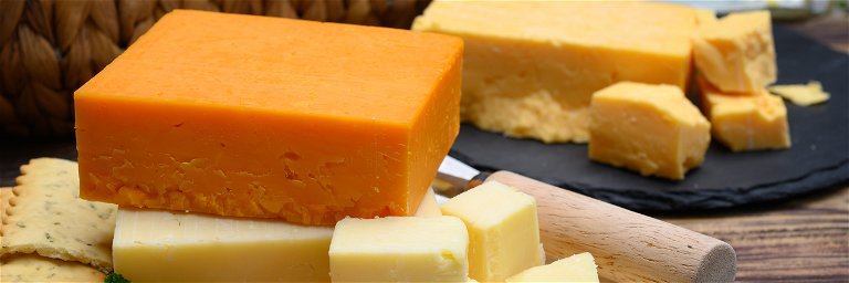 The price of cheddar cheese is rising