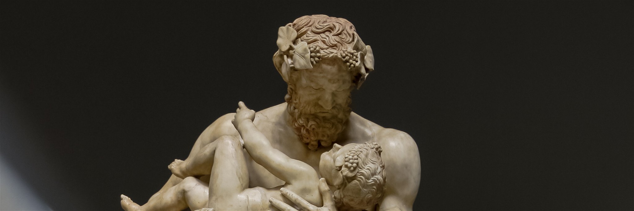 Silenus with the child Dionysus, Vatican Museum, Rome