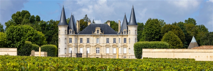 Château Pichon-Baron in Pauillac leistet sich als eines der wenigen klassifizierten Güter den Luxus zu gleich zwei Zweitweinen.