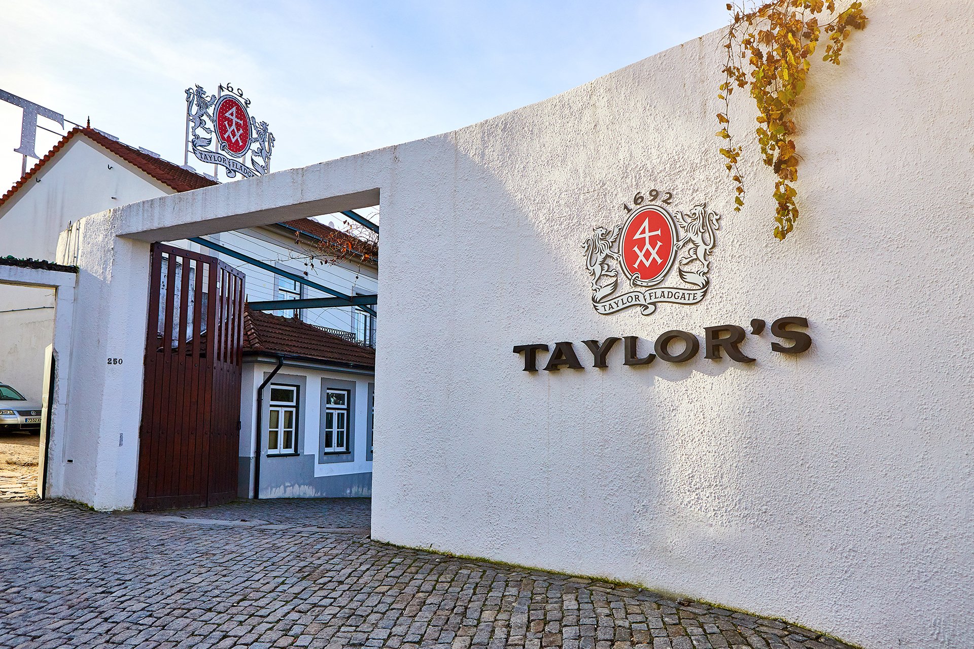 Entrance to Taylor's wine cellar museum