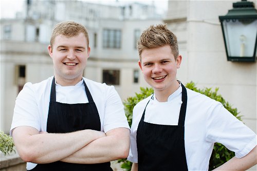 Head Chef Adam Nevin and Executive Chef Tom Booton