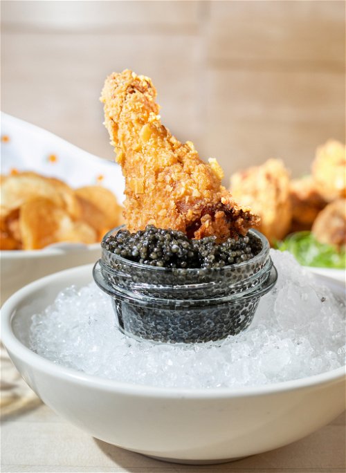 Chicken-Nuggets mit Osietra-Kaviar – warum nicht?