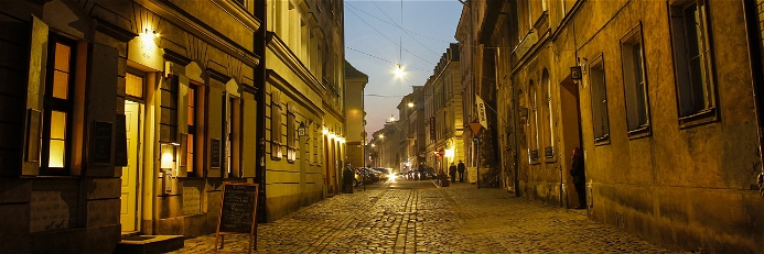 Jozefa Street, Krakow, Poland