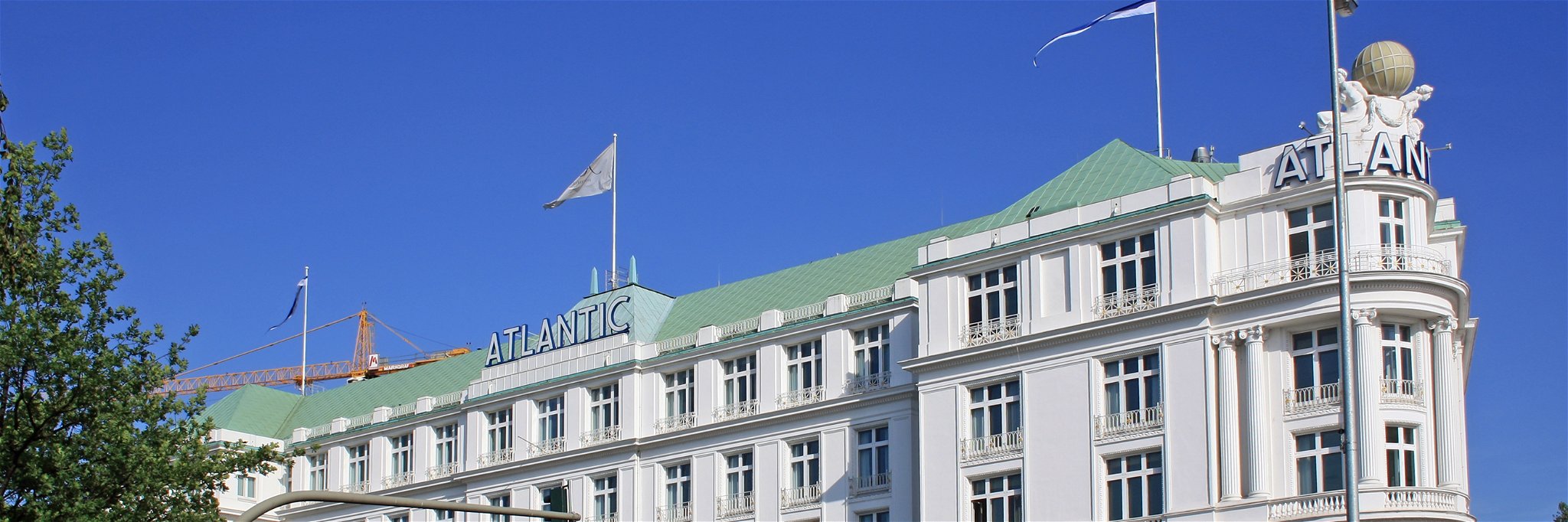 Das Hotel »Atlantic« in Hamburgs bester Lage. 