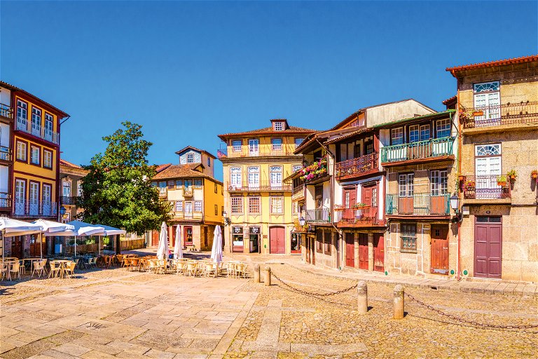 Die historische Altstadt von Guimarães gehört seit 2012 zum UNESCO-Weltkulturerbe.
