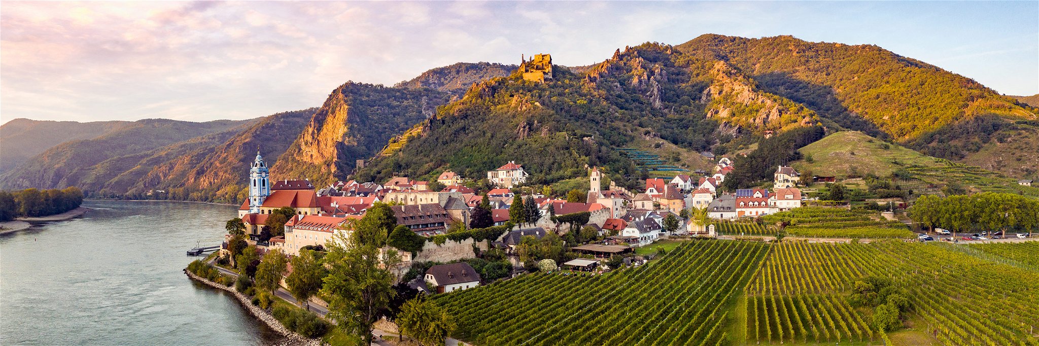 Dürnstein ist wohl einer der bekanntesten Orte in der Wachau.