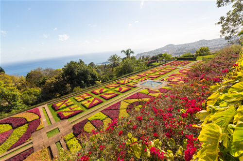 Ein botanischer Garten in Funchal