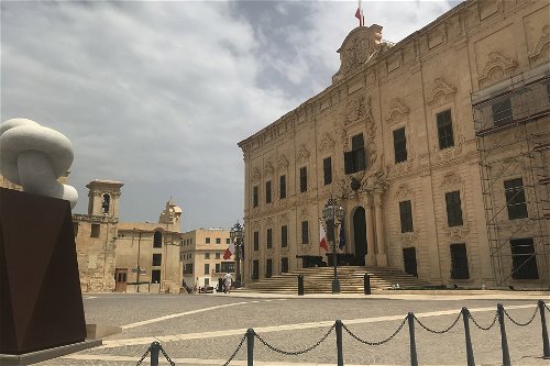 Auberge de Castille (Berġa ta' Kastilja), Malta.