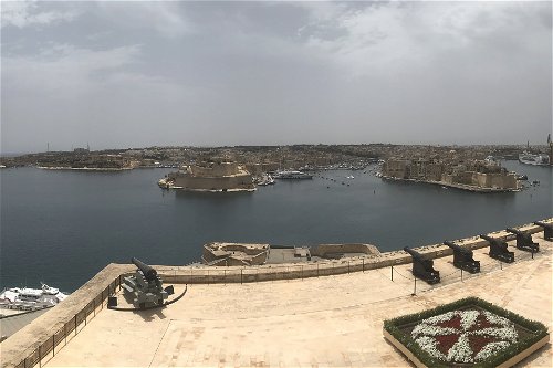 View from Valetta.