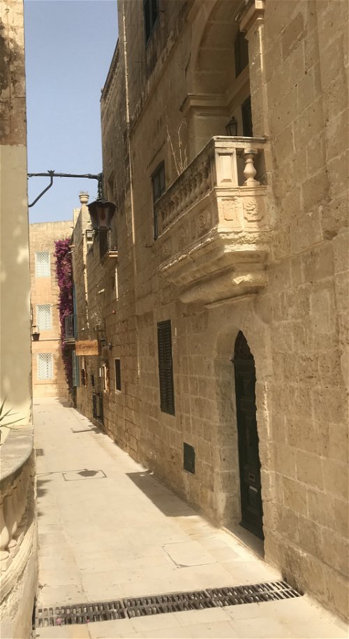 Streets of Mdina, Malta.