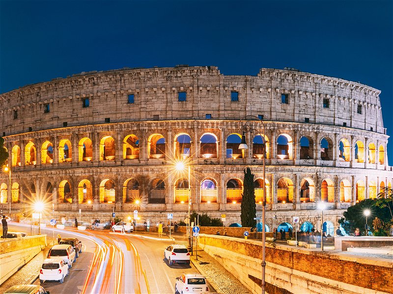 Colosseum, Rome, Italy. 