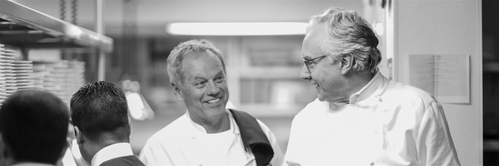 Wolfgang Puck and Alain Ducasse