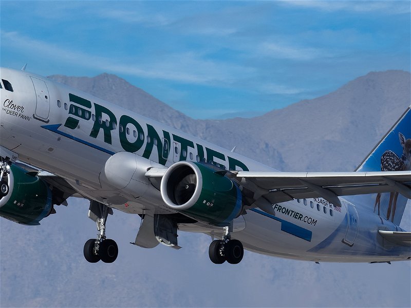 Frontier Airlines Airbus A320Neo at Phoenix Sky Harbor International