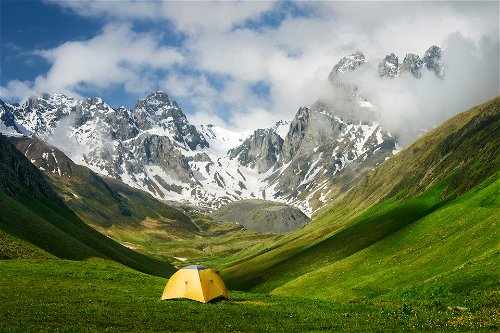 Kazbegi Mountains, Georgia.