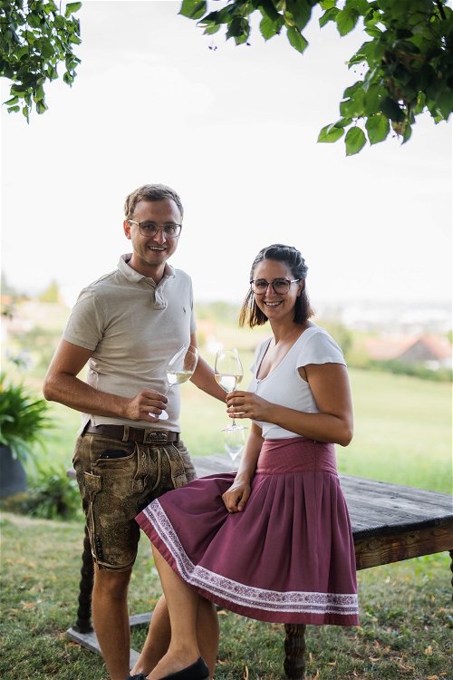 Die neuen Patrons: Sabrina Hörbst und Michael Winkler.