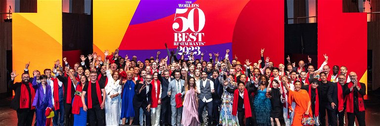 The World’s 50 Best Restaurants 2023 Group shot