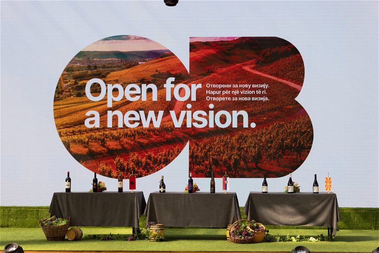 Seien Sie bei der «Wine Vision by Open Balkan» live dabei