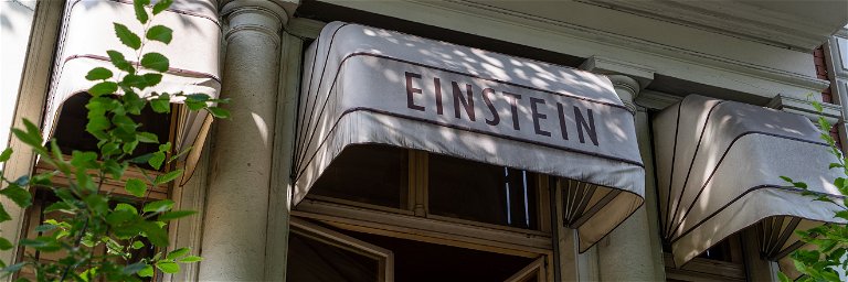 Das »Café Einstein Stammhaus« wurde im Stil eines Wiener Kaffeehauses eingerichtet.