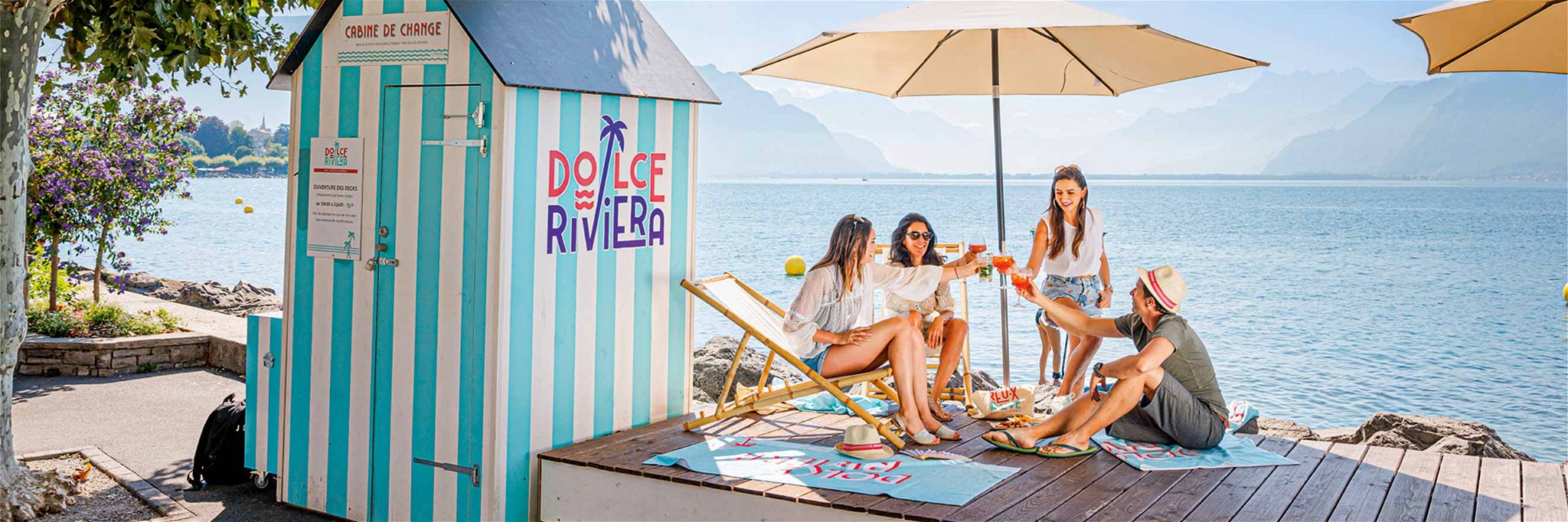 Ferienfeeling am Ufer des Genfersees: Die Dolce Riviera von Vevey.