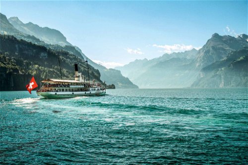 Mit 114 Quadratkilometern ist der Vierwaldstättersee der viertgrösste See der Schweiz.