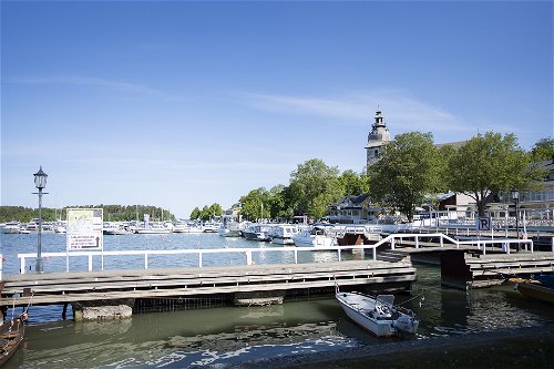Picturesque small town Naantali on the way from Turku to the archipelago.