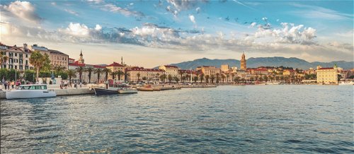 Die Altstadt von Split wurde zum UNESCO-Weltkulturerbe erklärt. 