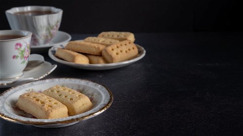 Kalorienbombe: Die schlicht »Shortbread« genannten traditionellen Kekse bestehen aus einem Teil Zucker, zwei Teilen Butter und drei Teilen Mehl und sind ein beliebter Snack zu Tee oder einfach so.
