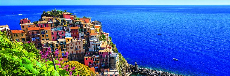 Rund um die pittoresken Dörfer der Cinque Terre wird Vermentino angebaut.