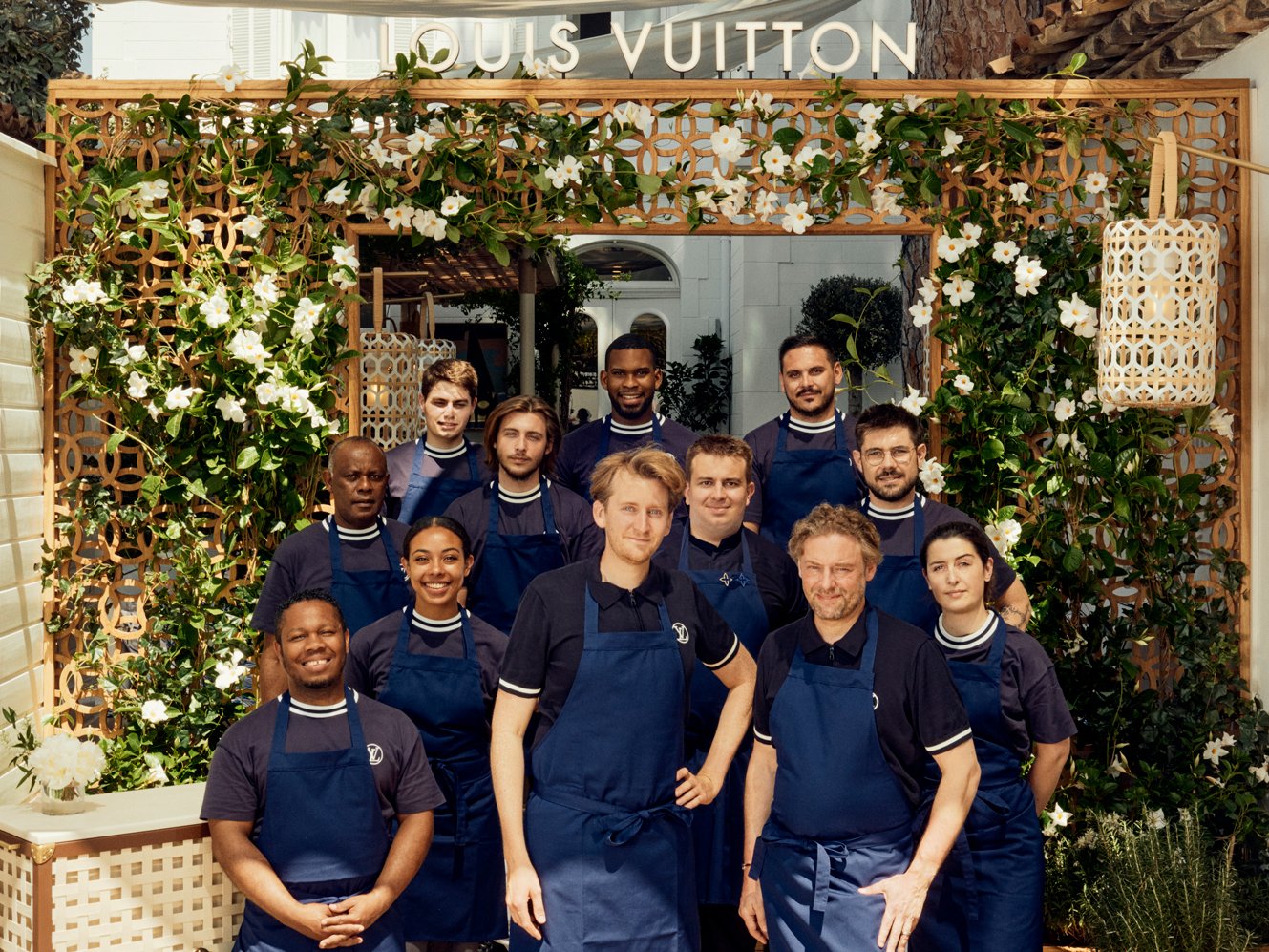 Chefs Arnaud Donckele and Maxime Frédéric take over Louis Vuitton
