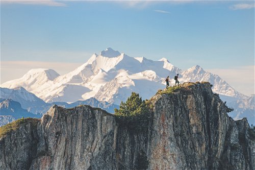 Spektakulär: Das Aletschgebiet  im Wallis. Die Region um den Aletschgletscher ist Teil des UNESCO-Weltnaturerbes Jungfrau-Aletsch-Bietschhorn.