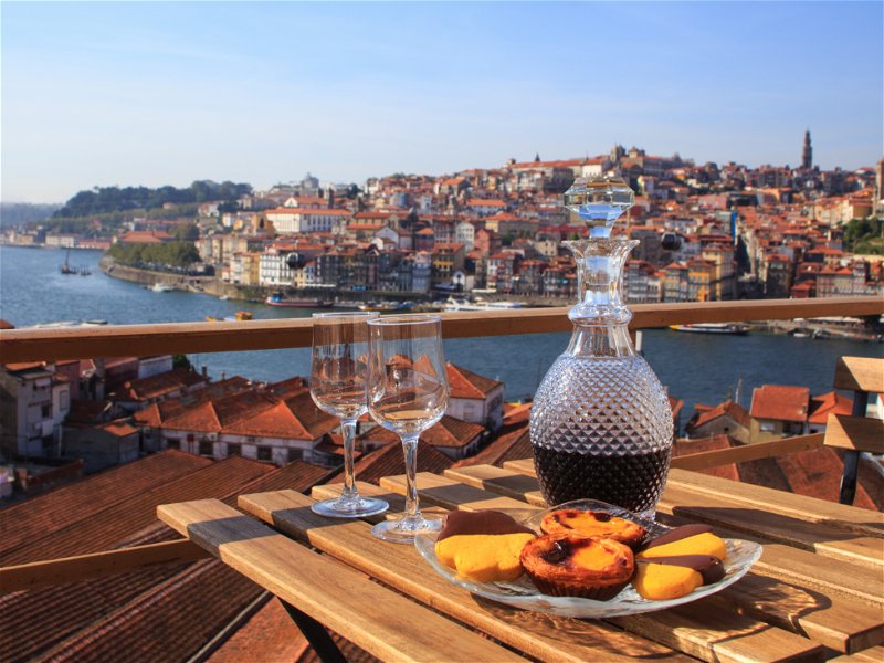Wine consumption is also falling in Porto.
