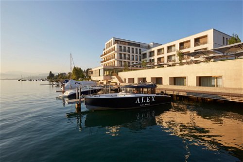 Das «Alex Lake Hotel» am Zürichsee. 