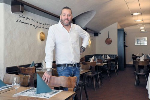 «Le Dézaley»-Restaurantleiter Marcello Capecchi.