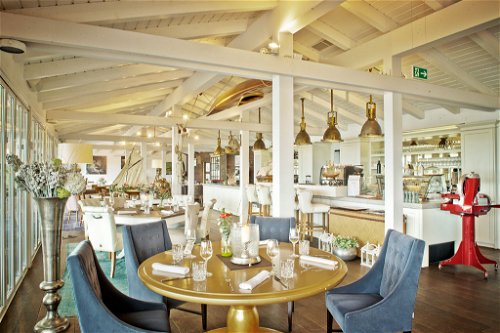 Rustikal, aber elegant: Das »Boat House« im »Diamond Country Club« besticht durch eine besondere Atmosphäre und eine feine Küche.
