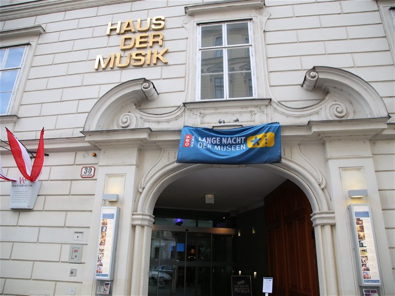 AUSTRIA - 6 OCT: Haus der Musik in Vienna, Austria on 6 Octoberer 2018