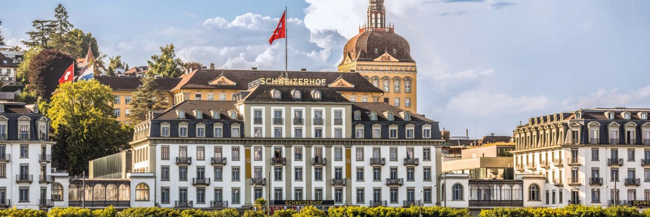 Das Hotel «Schweizerhof» in Luzern bezaubert mit seiner Lage am Ufer des Vierwaldstättersees – und zwar schon seit 1845.