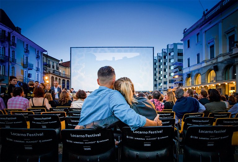 Jeden Sommer findet in Locarno eines der bekanntesten Filmfestivals weltweit statt – unter freiem Himmel. 
Der nächste Termin ist von 2. bis 12. August.