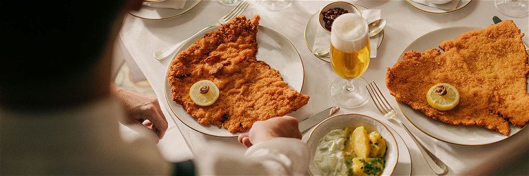 Ikonisch: Das Wiener Schnitzel.