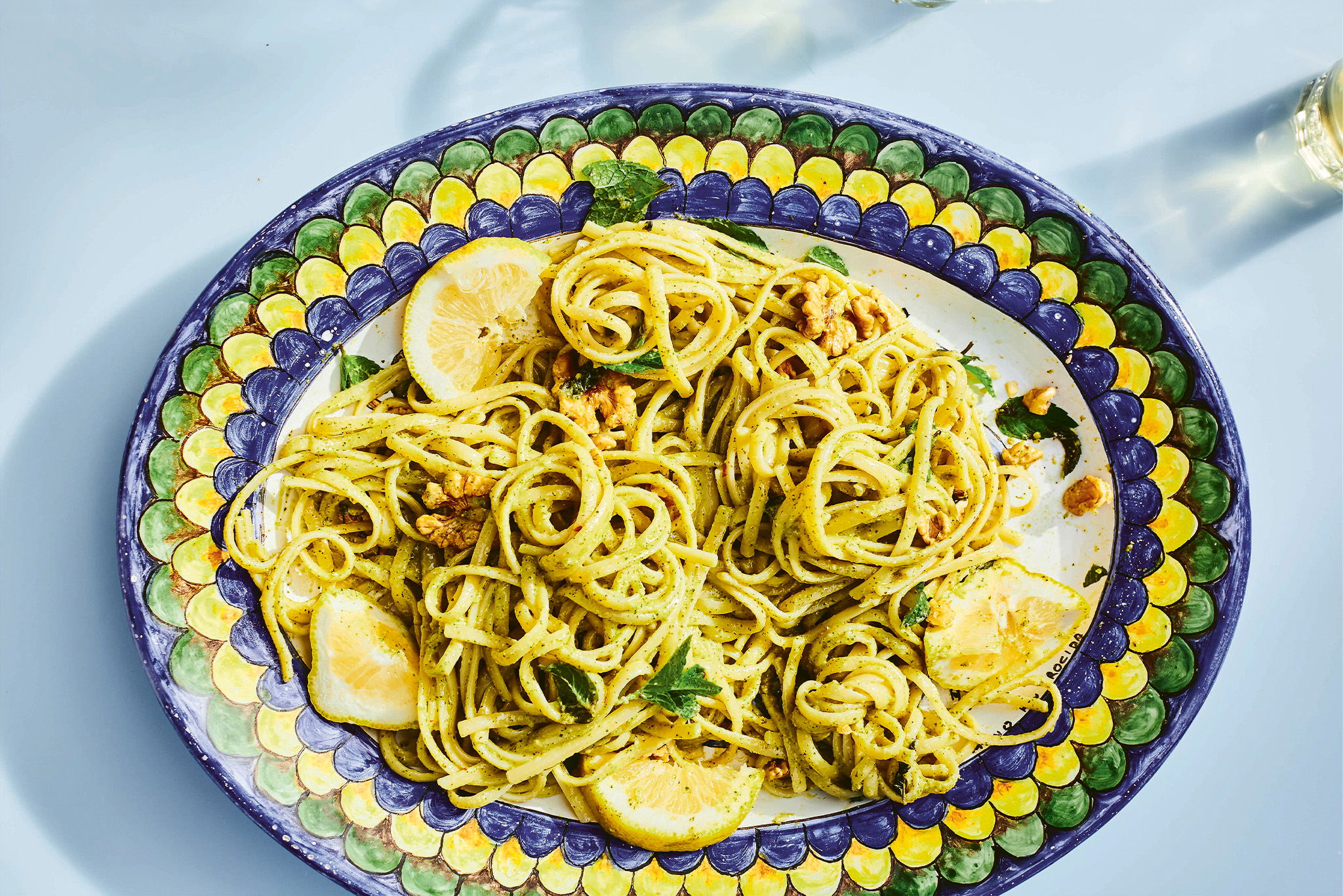 Spaghetti mit Zitronenpesto wie in Procida - Falstaff
